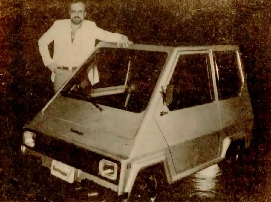 Economini: O microcarro brasileiro dos anos 80 que prometia fazer até 25 km/l e revolucionar o trânsito urbano